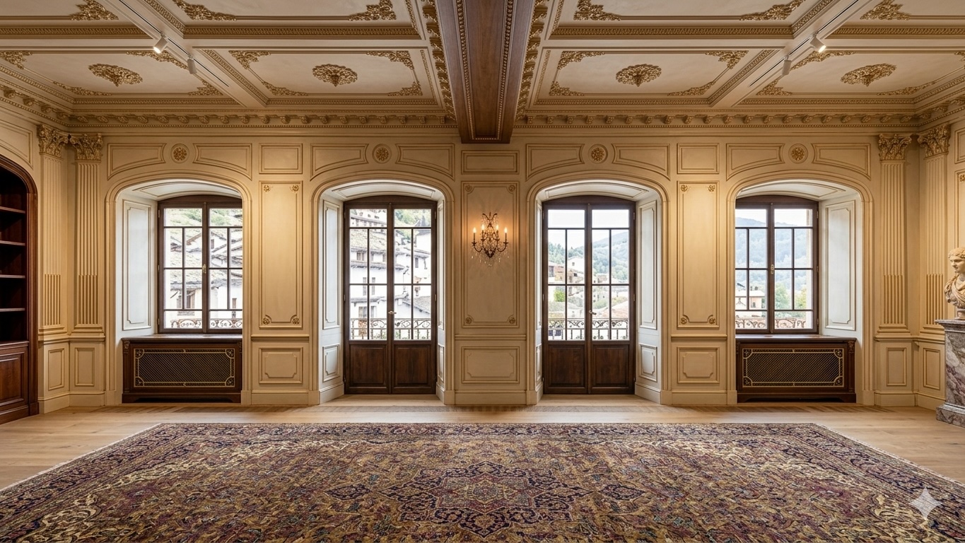Interior view of Casino Mayor in Candelario